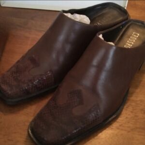 Snake boots booties shoes women's mules clogs leather western wear style